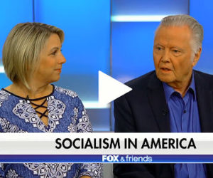 Jon Voight joins Moms for America’s stand against socialism in America